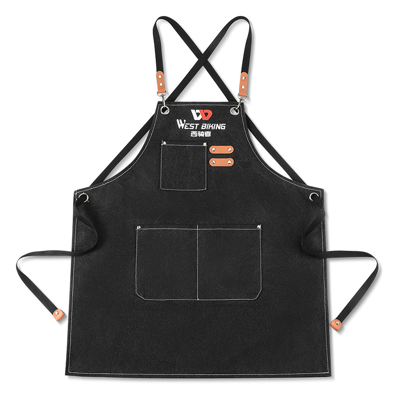 WEST BIKING YP0719379 Canvas Woodworking Apron for Woodworkers, Mechanics WEST BIKING YP0719379 Canvas Woodworking Apron for Woodworkers, Mechanics